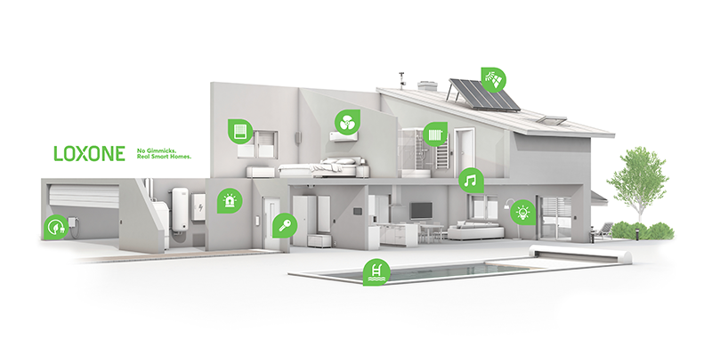 Smart Homes - Loxone 3D House